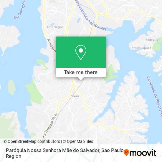 Paróquia Nossa Senhora Mãe do Salvador map