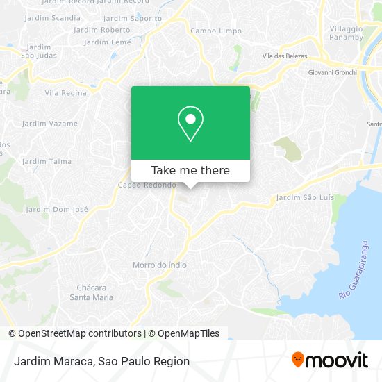 Jardim Maraca map