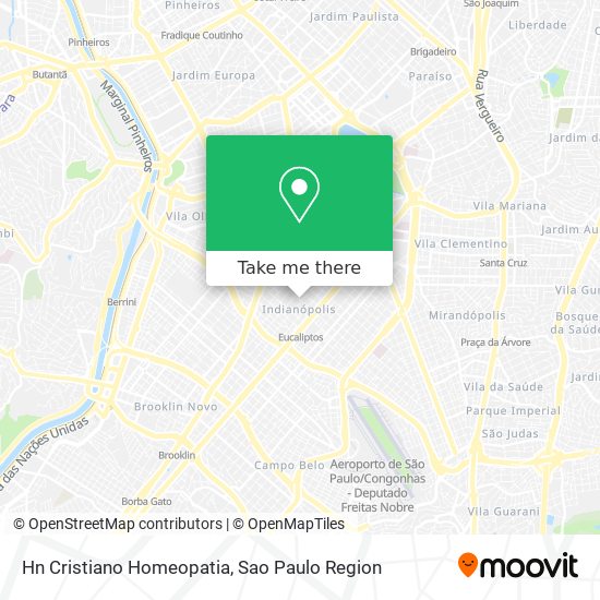 Hn Cristiano Homeopatia map