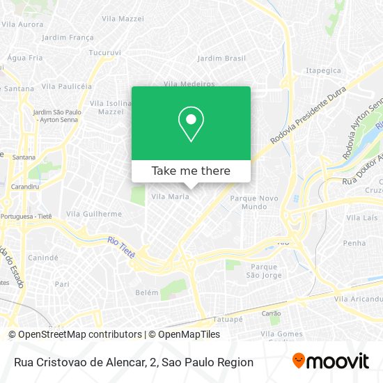 Mapa Rua Cristovao de Alencar, 2
