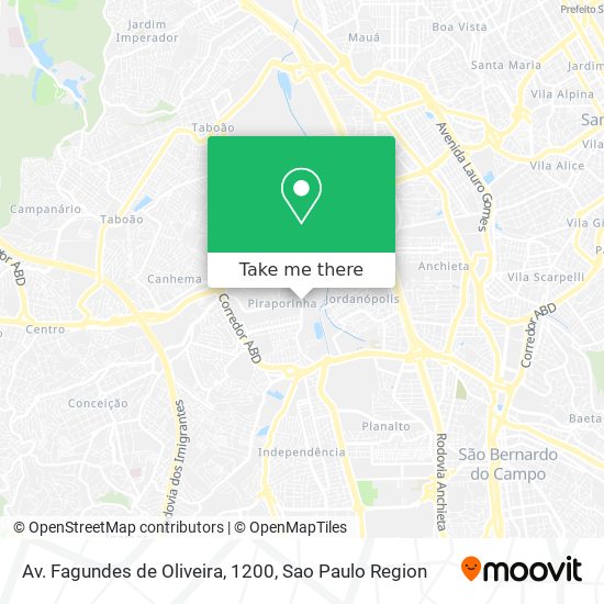 Av. Fagundes de Oliveira, 1200 map