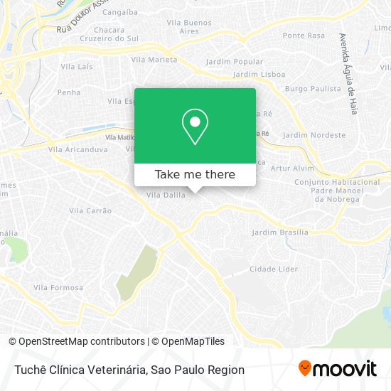 Tuchê Clínica Veterinária map