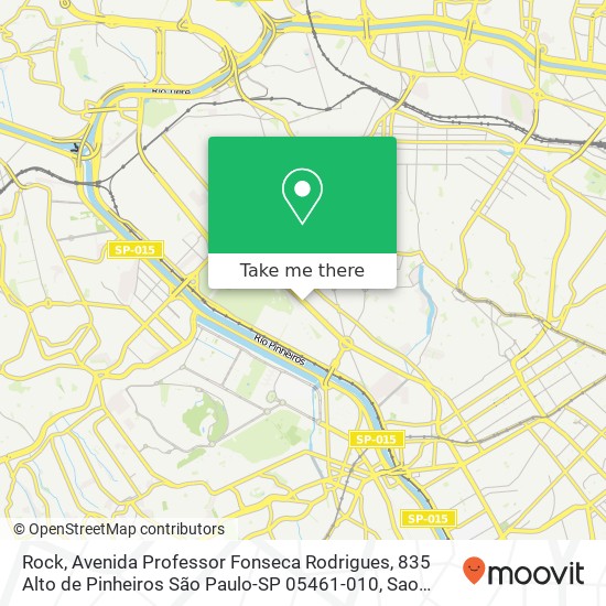 Rock, Avenida Professor Fonseca Rodrigues, 835 Alto de Pinheiros São Paulo-SP 05461-010 map
