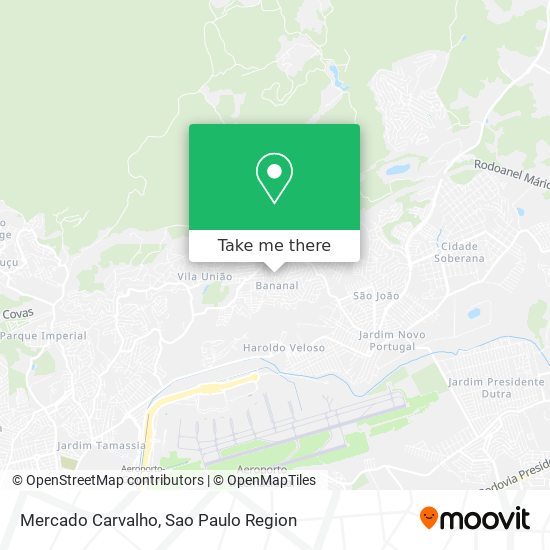 Mercado Carvalho map