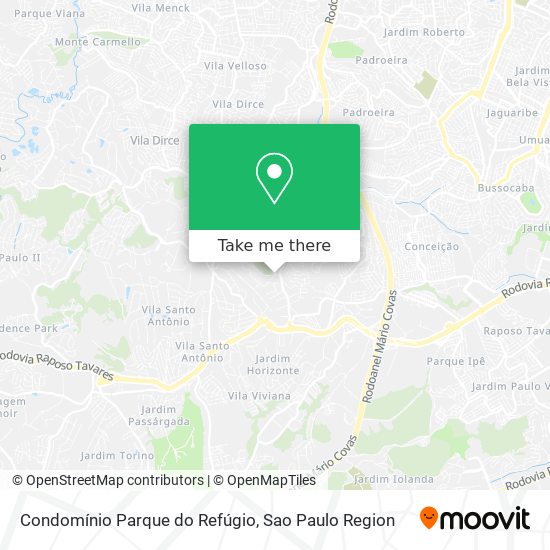 Condomínio Parque do Refúgio map