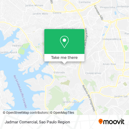 Jadmar Comercial map