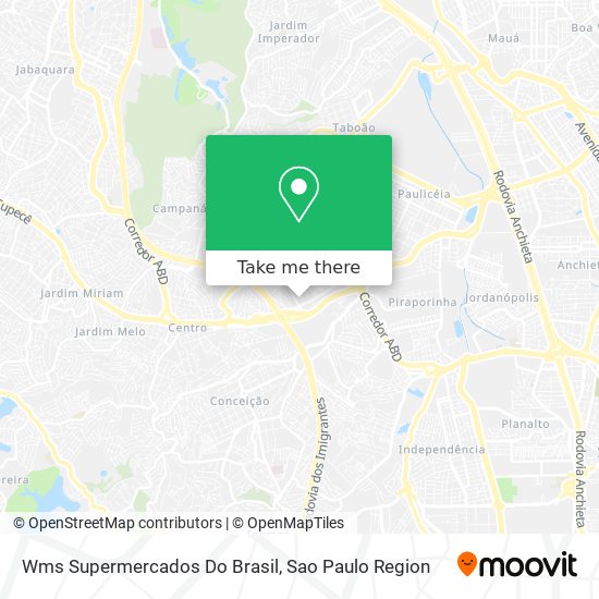 Wms Supermercados Do Brasil map