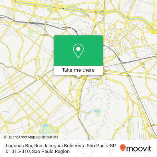 Lagunas Bar, Rua Jaceguai Bela Vista São Paulo-SP 01315-010 map