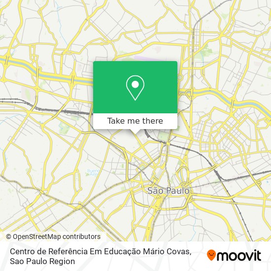 Centro de Referência Em Educação Mário Covas map