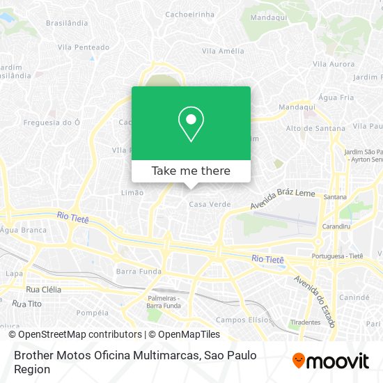 Brother Motos Oficina Multimarcas map