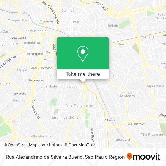 Rua Alexandrino da Silveira Bueno map