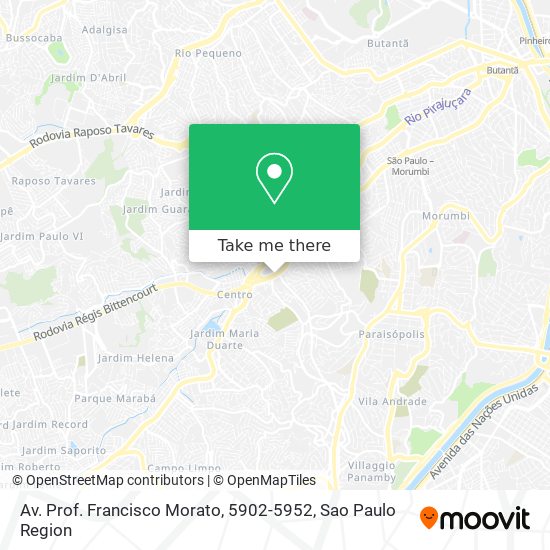 Av. Prof. Francisco Morato, 5902-5952 map