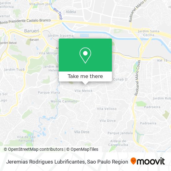 Jeremias Rodrigues Lubrificantes map