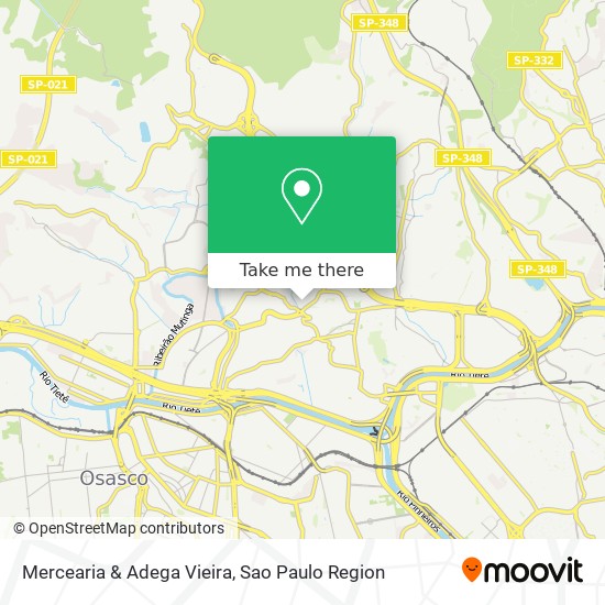 Mapa Mercearia & Adega Vieira