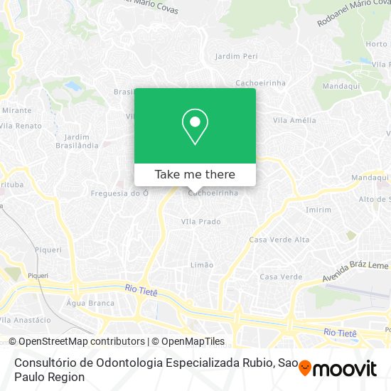 Consultório de Odontologia Especializada Rubio map