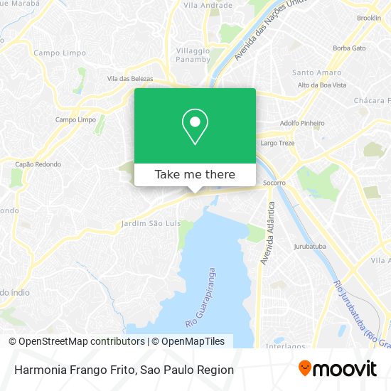 Mapa Harmonia Frango Frito