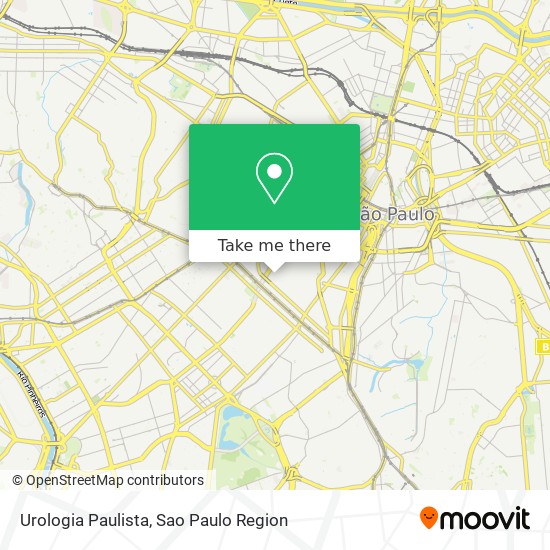Urologia Paulista map