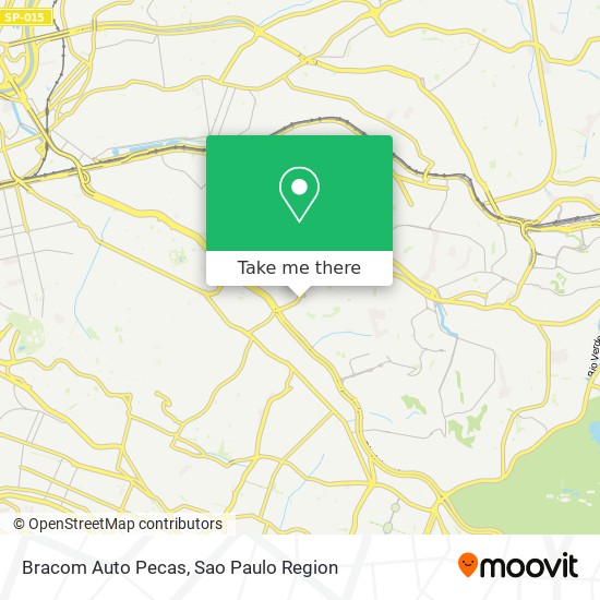 Bracom Auto Pecas map