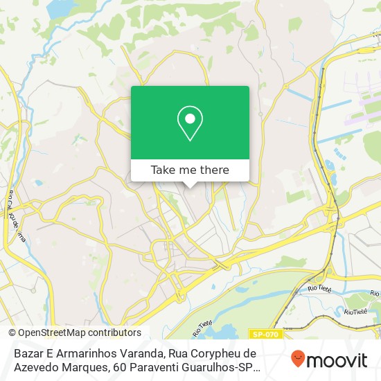 Bazar E Armarinhos Varanda, Rua Corypheu de Azevedo Marques, 60 Paraventi Guarulhos-SP 07120-270 map