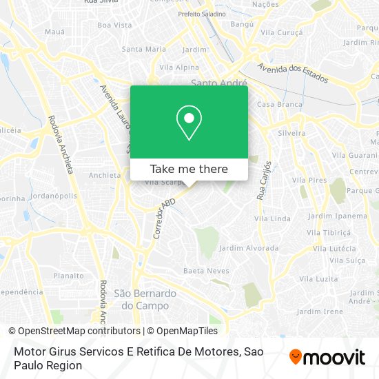 Motor Girus Servicos E Retifica De Motores map