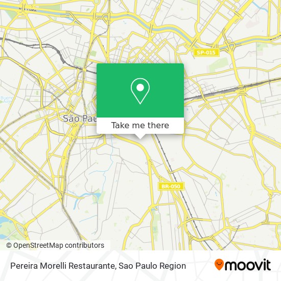 Mapa Pereira Morelli Restaurante