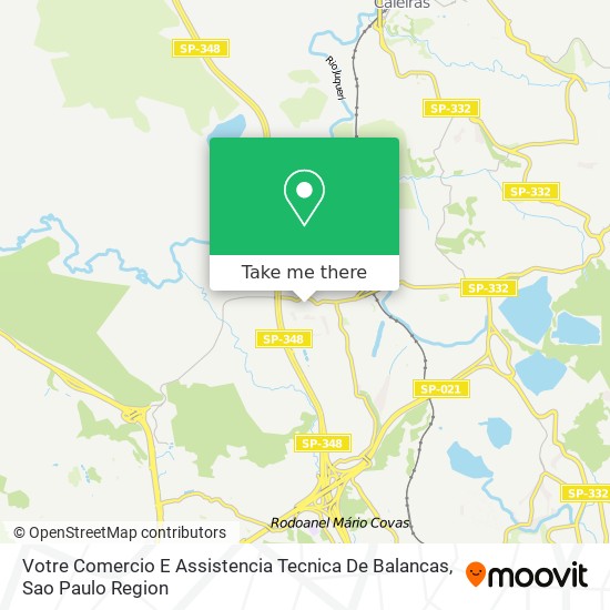 Votre Comercio E Assistencia Tecnica De Balancas map