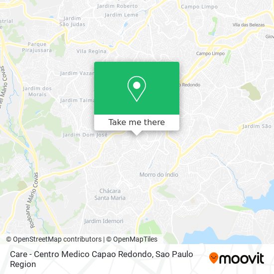 Mapa Care - Centro Medico Capao Redondo