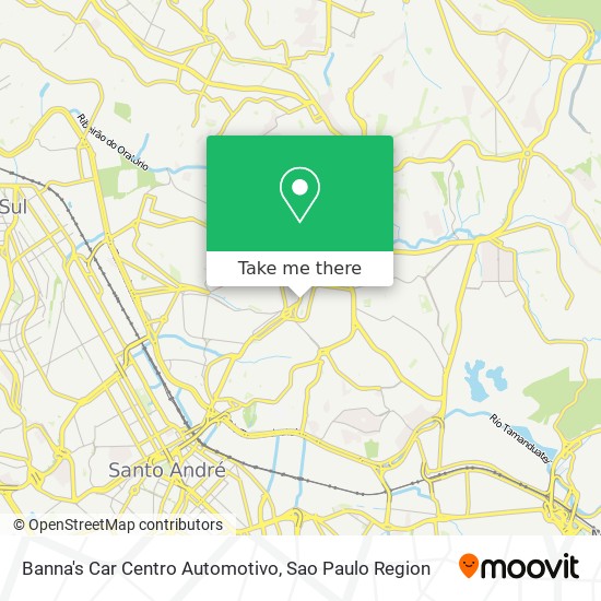 Banna's Car Centro Automotivo map