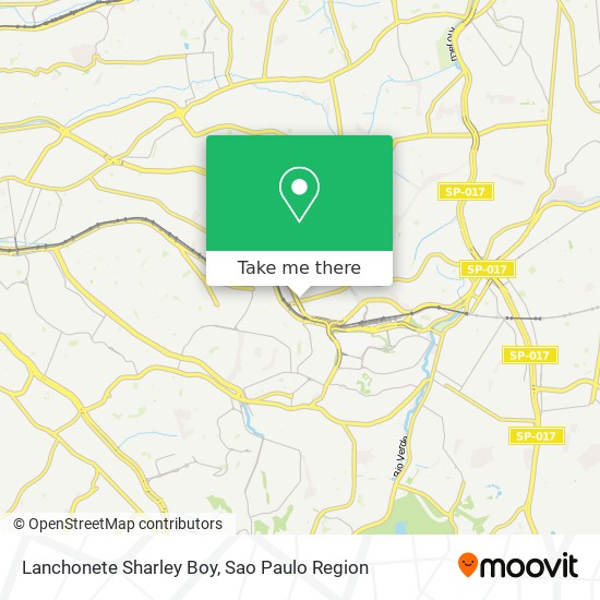 Lanchonete Sharley Boy map