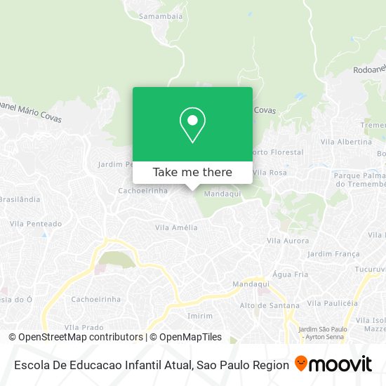 Mapa Escola De Educacao Infantil Atual