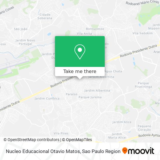 Nucleo Educacional Otavio Matos map