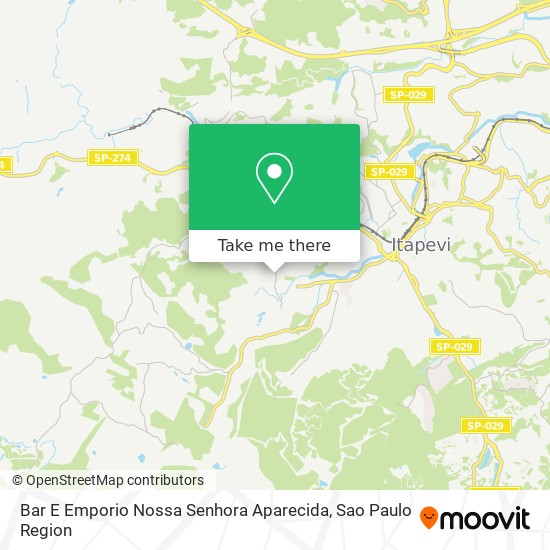 Bar E Emporio Nossa Senhora Aparecida map