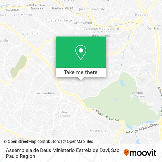 Assembleia de Deus Ministerio Estrela de Davi map