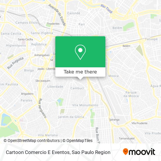 Mapa Cartoon Comercio E Eventos