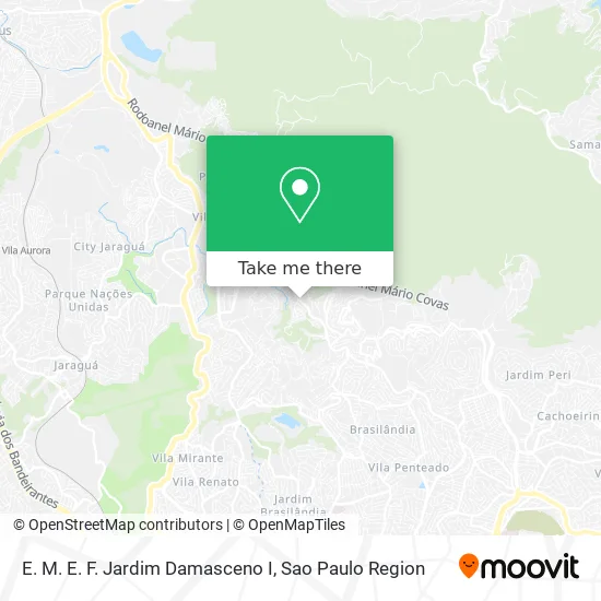 E. M. E. F. Jardim Damasceno I map
