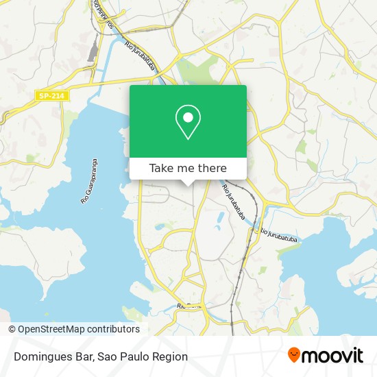 Mapa Domingues Bar