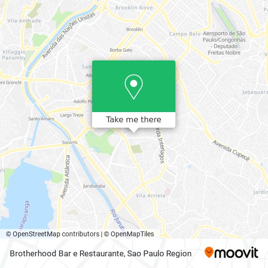 Brotherhood Bar e Restaurante map