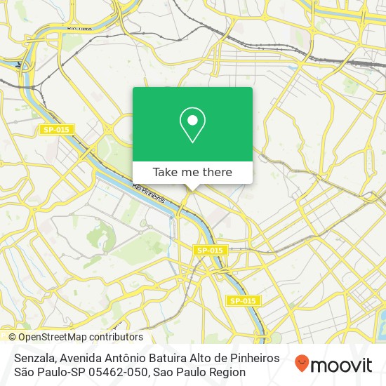 Senzala, Avenida Antônio Batuira Alto de Pinheiros São Paulo-SP 05462-050 map