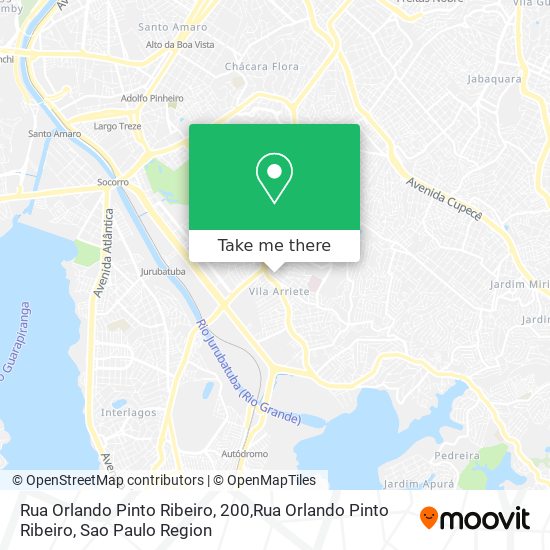 Rua Orlando Pinto Ribeiro, 200,Rua Orlando Pinto Ribeiro map