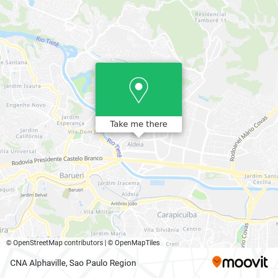 Mapa CNA Alphaville