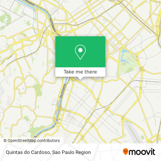 Quintas do Cardoso map