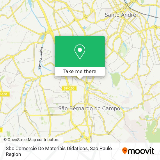 Sbc Comercio De Materiais Didaticos map