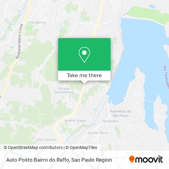 Auto Posto Bairro do Raffo map