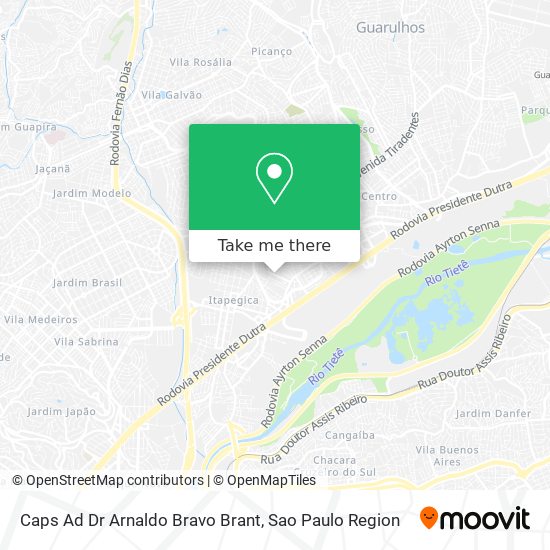 Mapa Caps Ad Dr Arnaldo Bravo Brant