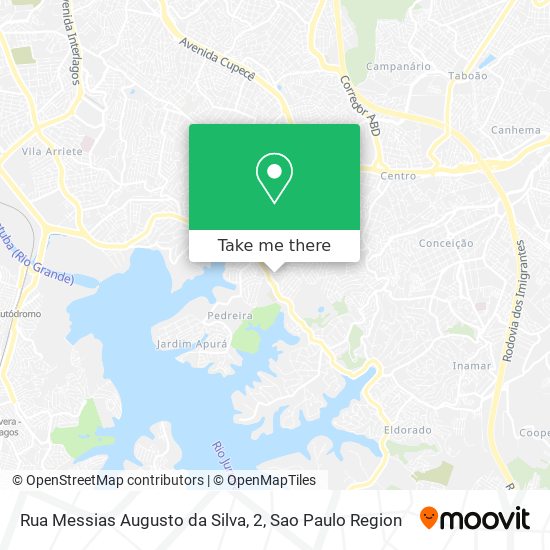 Mapa Rua Messias Augusto da Silva, 2