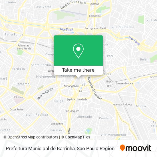 Prefeitura Municipal de Barrinha map