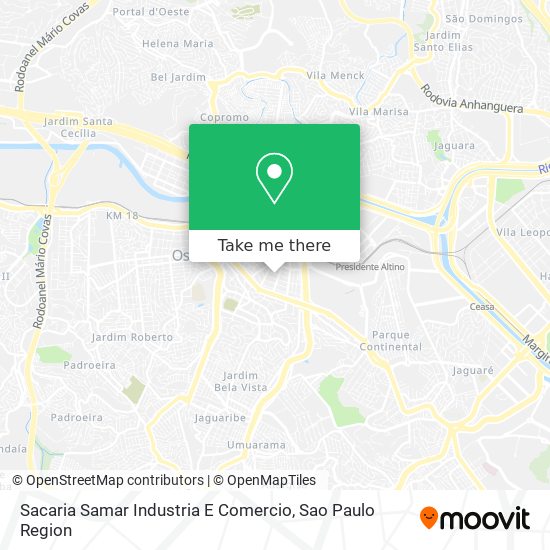 Sacaria Samar Industria E Comercio map