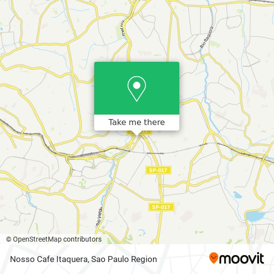 Nosso Cafe Itaquera map