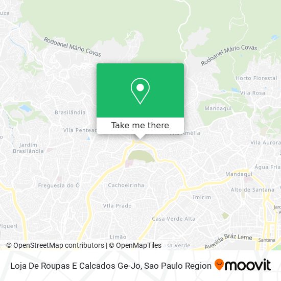 Loja De Roupas E Calcados Ge-Jo map