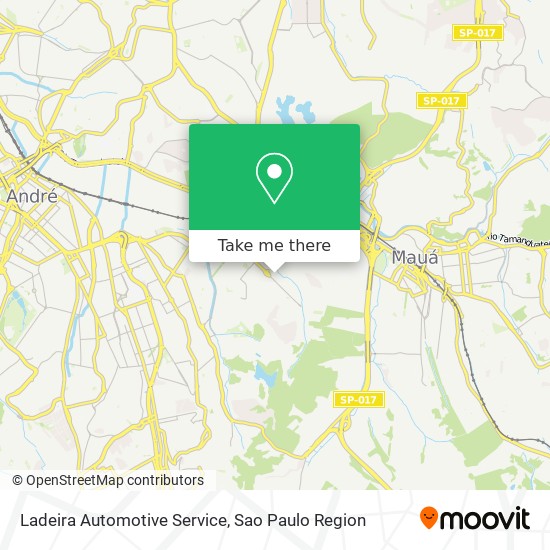 Mapa Ladeira Automotive Service